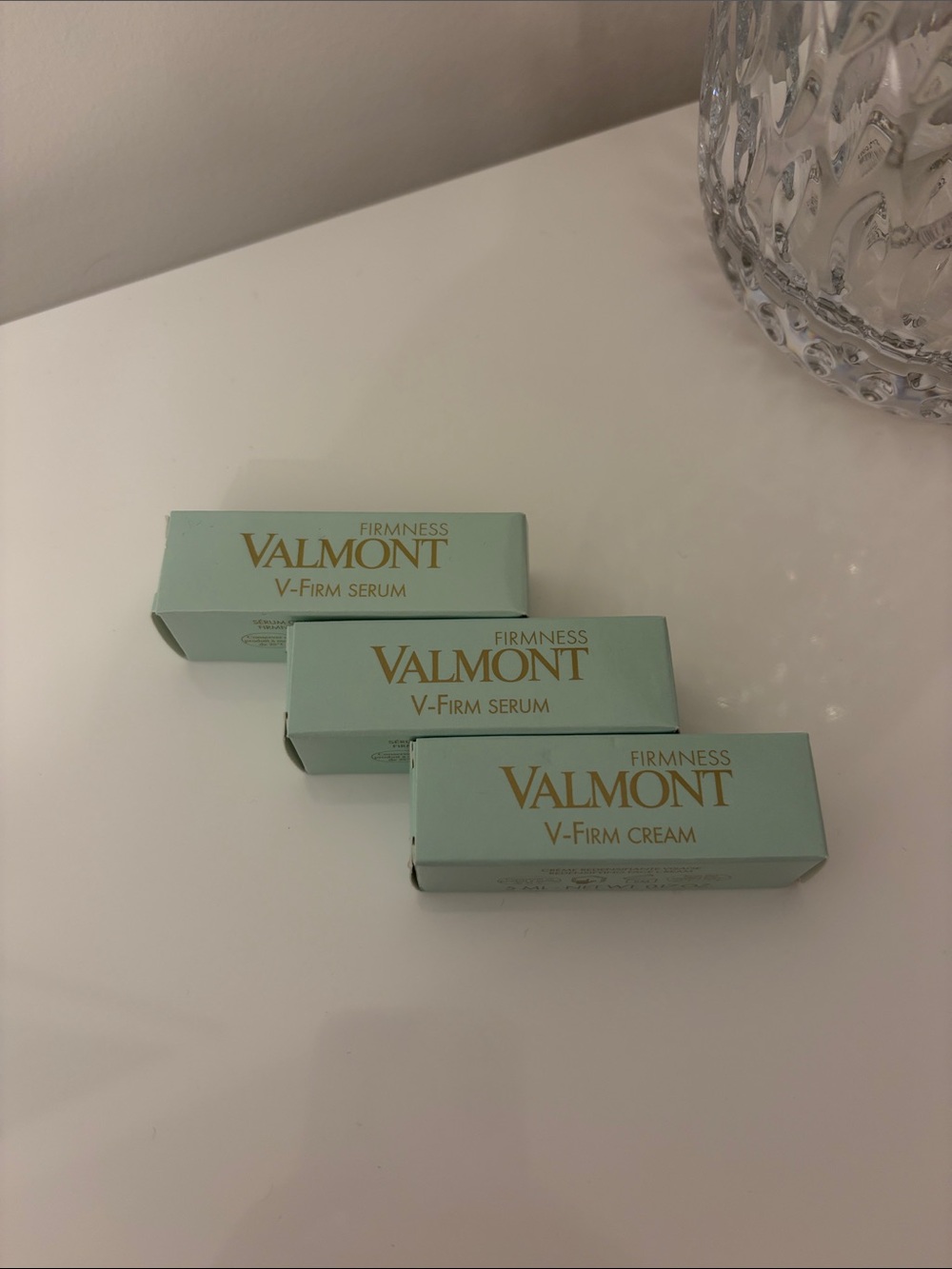 Valmont 3 piece set V-Firm Serum & Cream